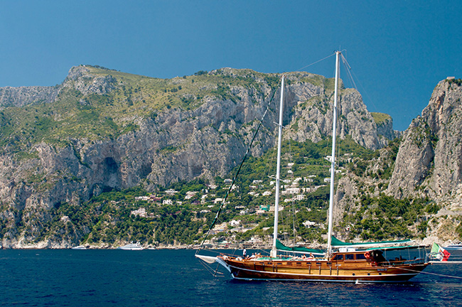 Sail the Amalfi Coast in a Turkish gulet