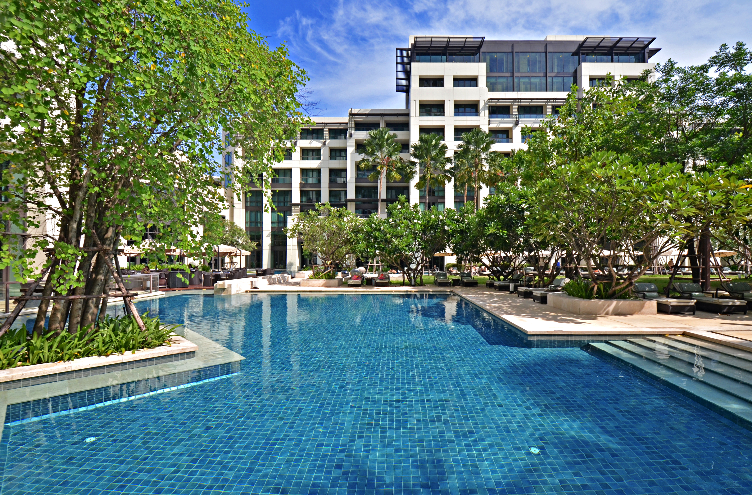The Garden Pool at Siam Kempinski Hotel Bangkok