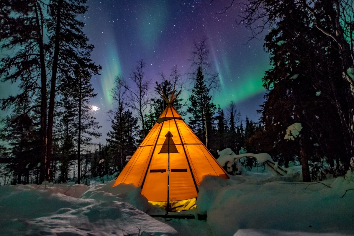 Sapmi Nature Camp Lapland Sweden