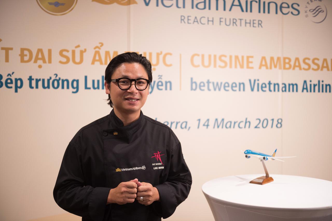 Luke Nguyen, Vietnam Airlines' new Cuisine Ambassador