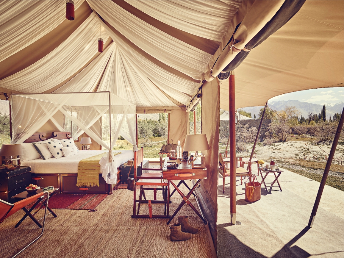 Luxury Suite Tent at Chamba Camp Thiskey, Ladakh