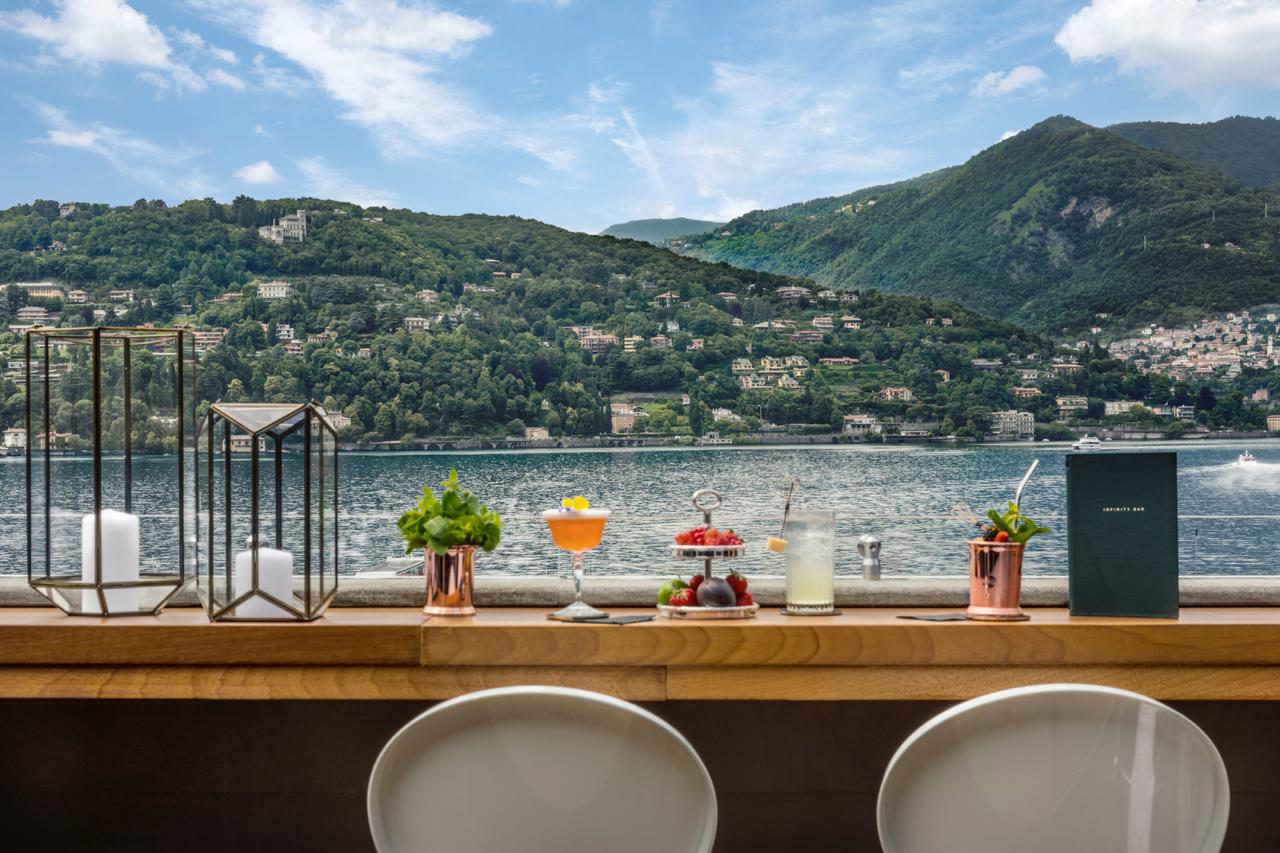 VISTA Palazzo, Lago di Como, Italy, Infinity Bar