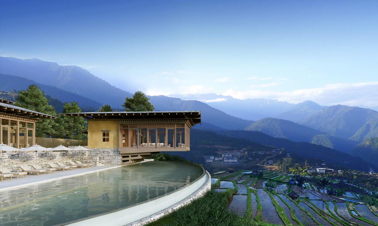 Punakha lodge main facilities at Six Senses Bhutan
