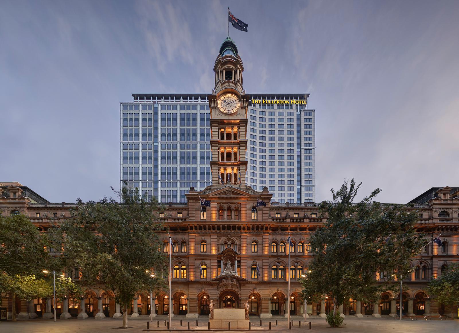 The Fullerton Hotel Sydney facade
