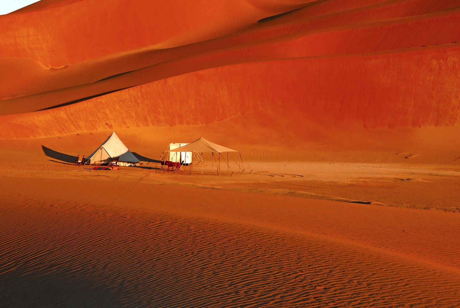 Al Baleed Resort Salalah by Anantara - Luxe Mobile Camping Desert Setup