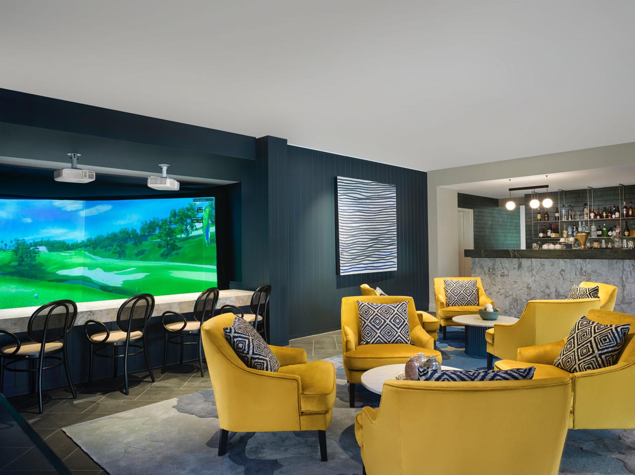 Bar Fifty & Golf Simulator | Hayman Island InterContinental Resort