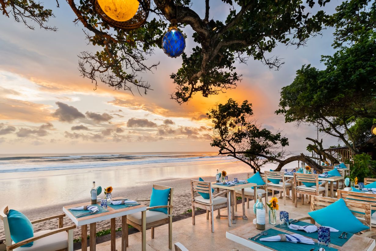 Sanje Restaurant & Lounge, The Seminyak Beach Resort & Spa, Bali