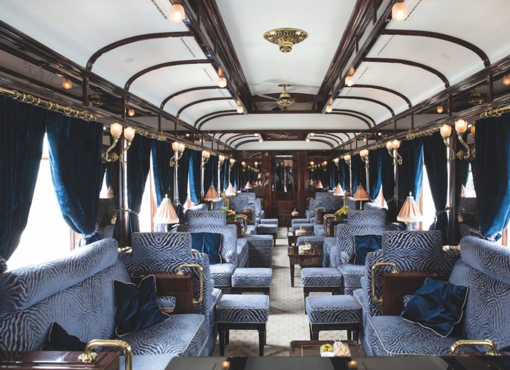 Venice Simplon Orient Express bar