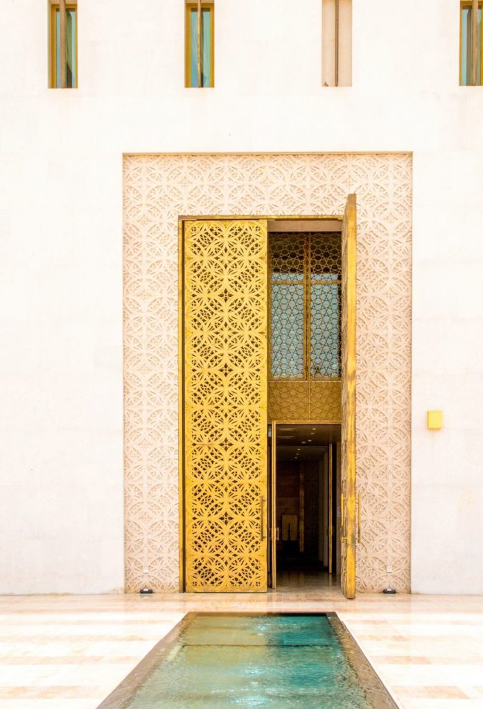 Msheireb Mosque in Doha. Image by Edwina Hart