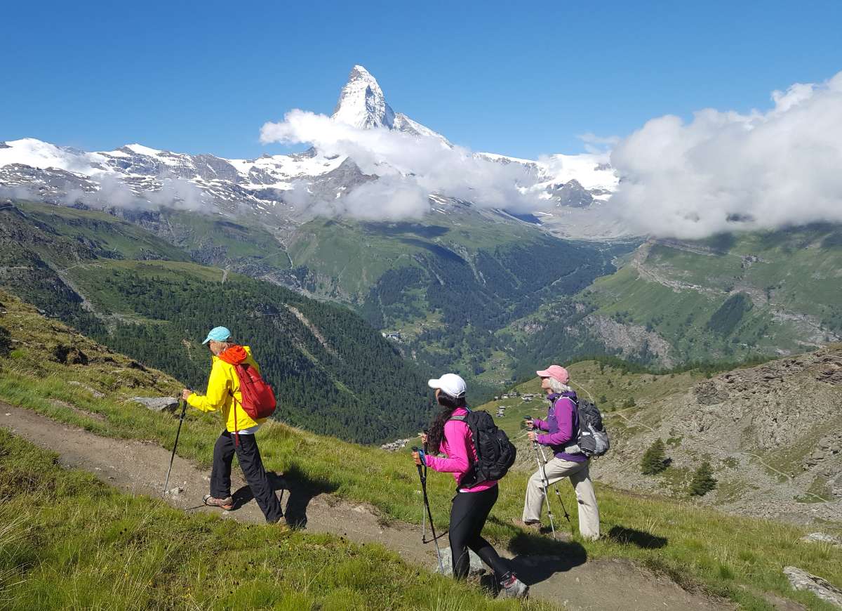 See the prettiest mountains in Europe along the Haute Route. Photography: Alpenwild.