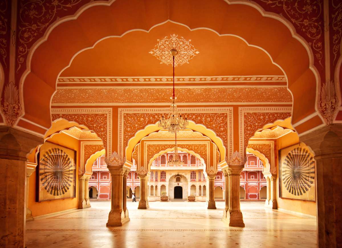 India Jaipur City Palace Museum