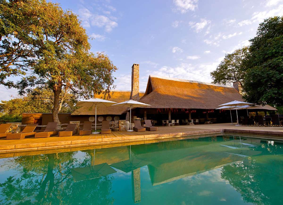 Mfuwe Lodge - Swimming pool Zambia safari