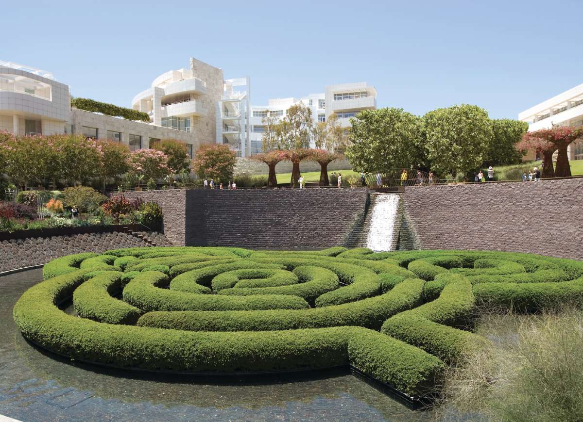 The Getty Center Garden, Credit Discover L.A.