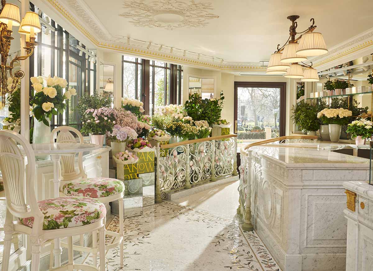 The new Cake & Flowers boutique at The Dorchester. Image supplied.