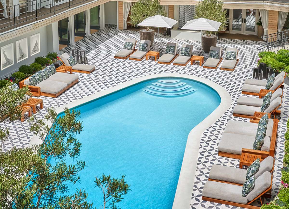 Oceana Hotel Santa Monica Pool
