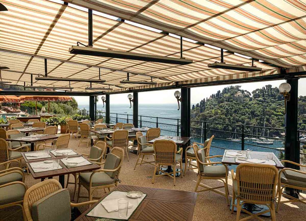 Splendido Grill at Belmond Hotel Splendido, Portofino.