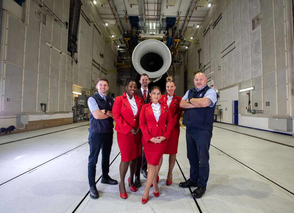 Virgin Atlantic - SAF Flight Engine Test