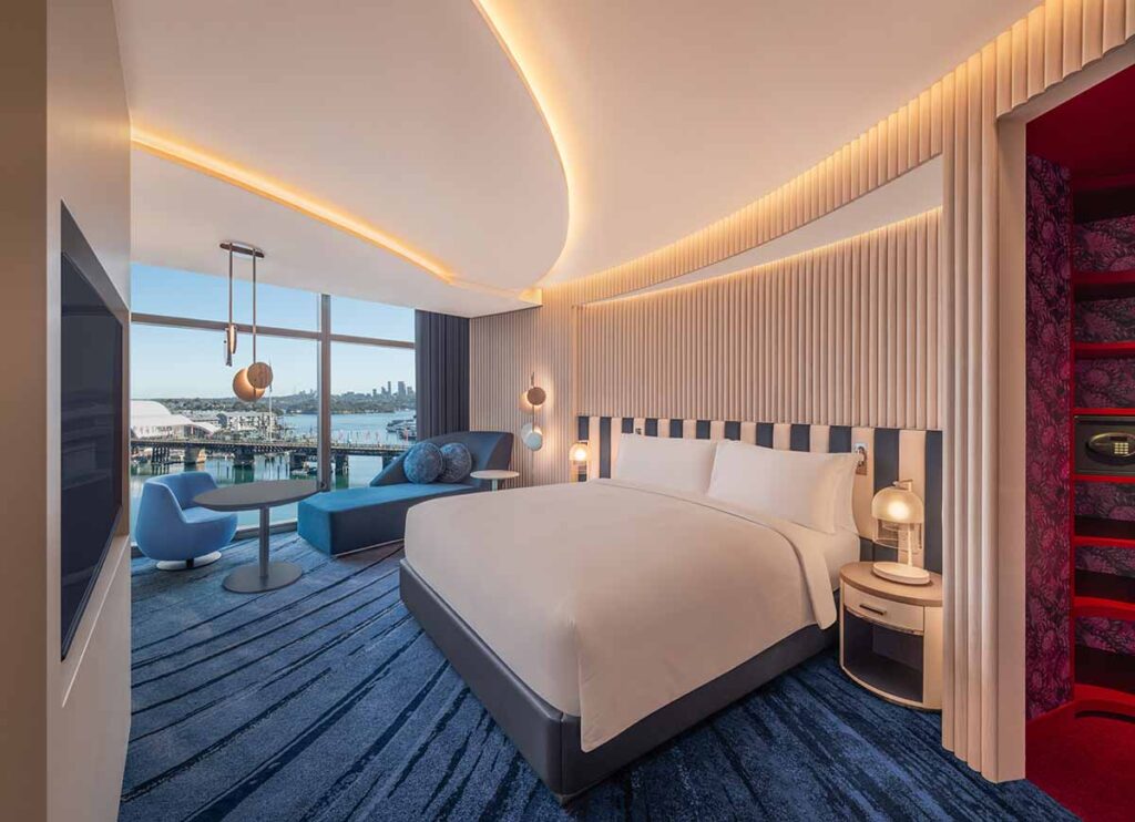 W Sydney guest room. Credit: Marriott International.Marriott International Hotel