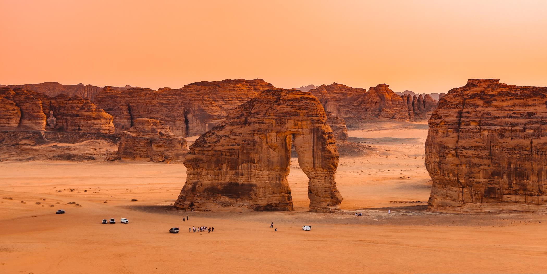 Elephant Rock, Saudi Arabia