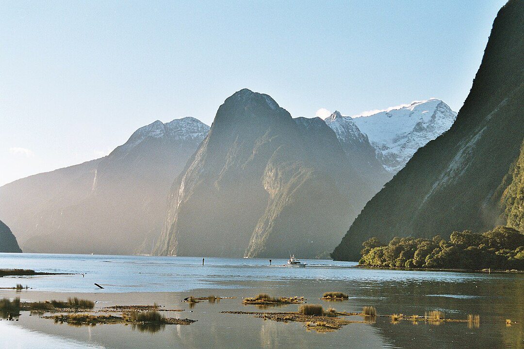 Milford Sound, New Zealand | credit: via Wikimedia Commons