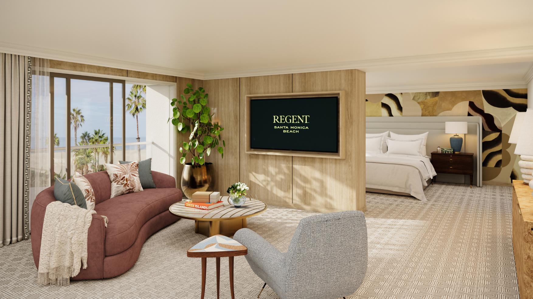 Pacific Corner Suite, Regent Santa Monica Beach
