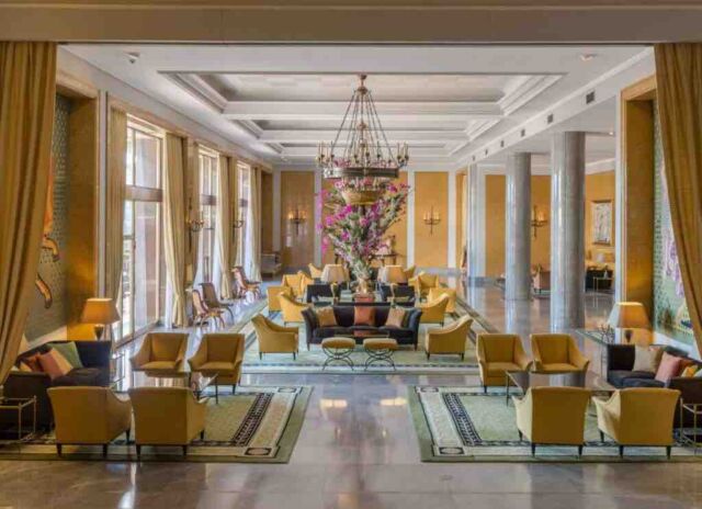 Authentic 1950s design, an impressive Portuguese art collection, and a rooftop running track with 360-degree views of the city; welcome to @fslisbon

Words by: Belinda Craigie
Article: https://www.luxurytravelmag.com.au/article/four-seasons-hotel-ritz-lisbon-review/

#LuxuryTravelAu #LuxuryTravelMagazine #LuxuryTravelLisbon #FSLisbon #LuxuryLisbon